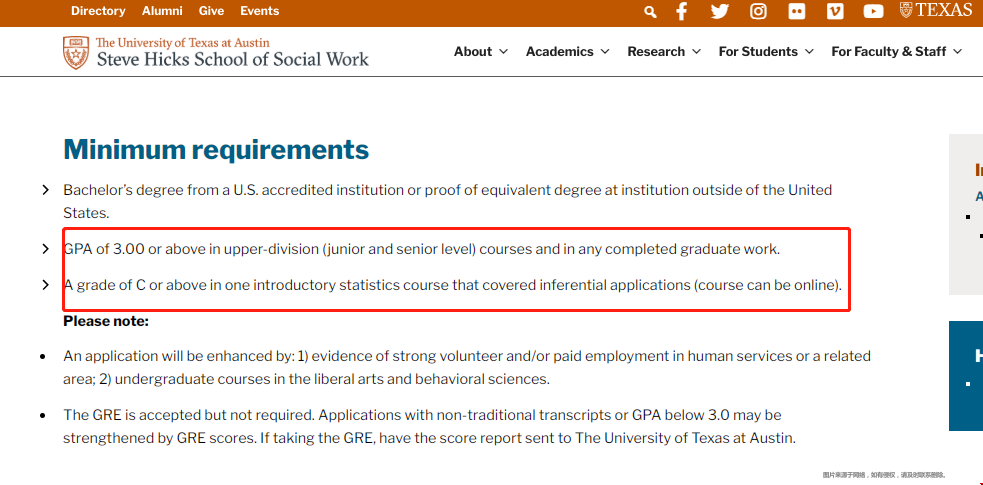 德州大學(xué)奧斯汀分校GPA成績(jī)要求.png