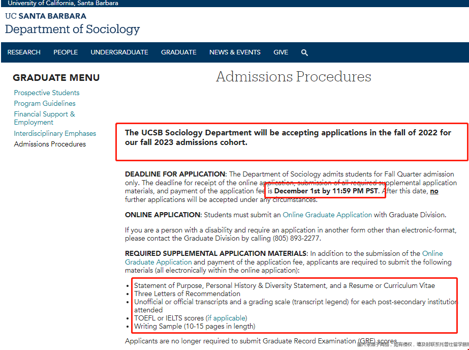 加州大學圣塔芭芭拉分校社會學申請要求.png