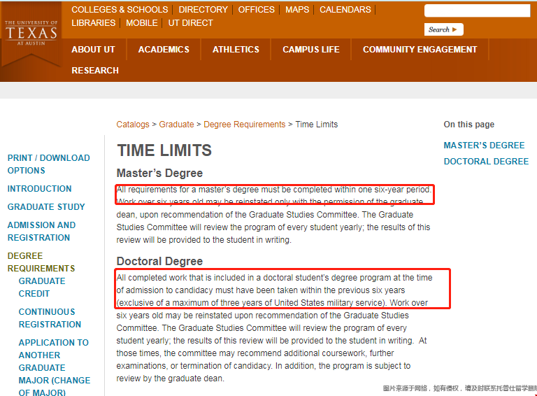 德州奧斯汀分校研究生允許多少年畢業(yè).png 德州奧斯汀分校研究生允許多少年畢業(yè).png
