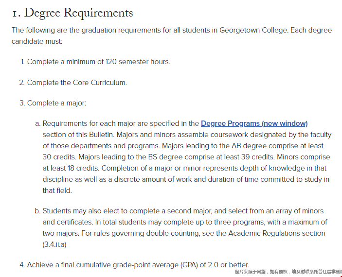 喬治城大學本科學位要求.png
