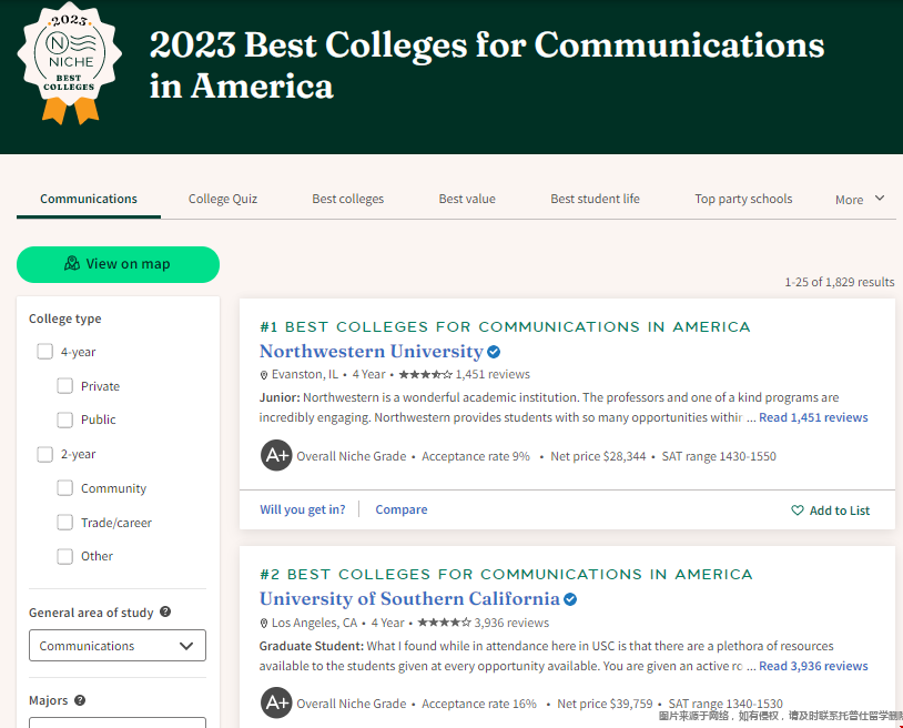 美國大學傳媒專業排名.png 美國大學傳媒專業排名.png