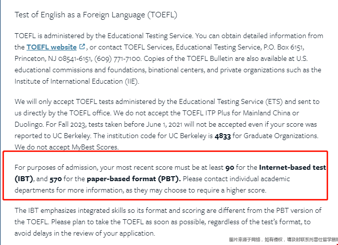 加州伯克利研究生托福要求.png 加州伯克利研究生托福要求.png