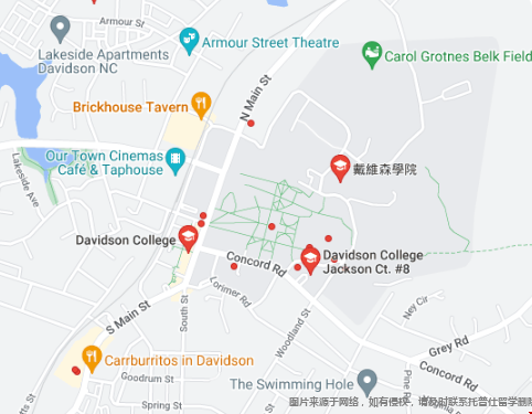 戴維森學院學校校址.png 戴維森學院學校校址.png