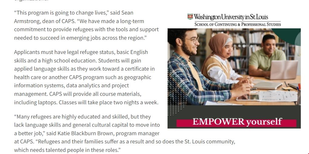 華盛頓大學為難民推出免學費項目.png 華盛頓大學為難民推出免學費項目.png