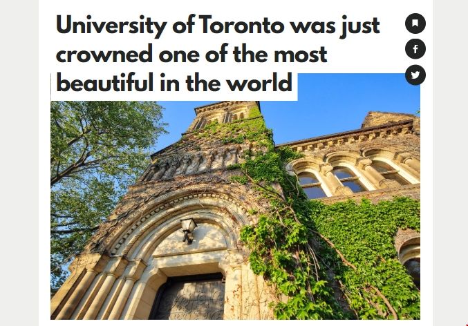 多倫多大學被評為世界最美大學.png 多倫多大學被評為世界最美大學.png