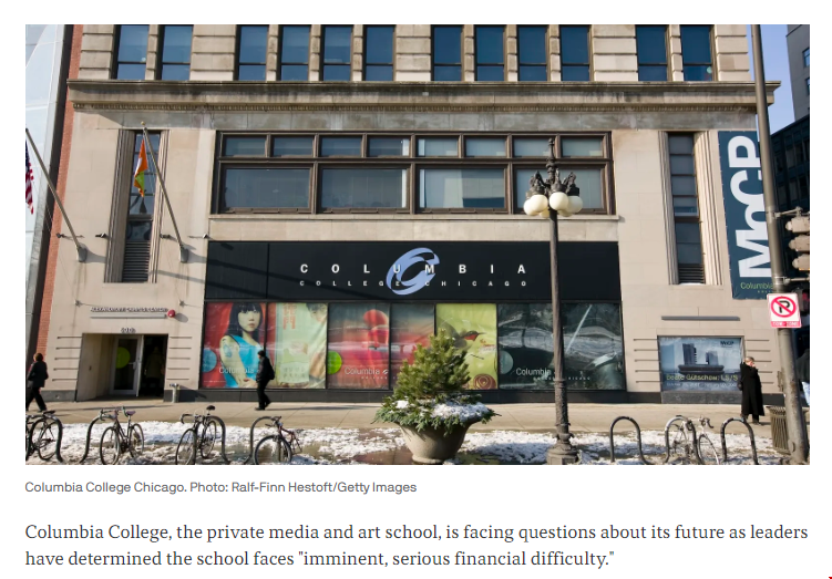 美國哥倫比亞學院面臨嚴重財政危機.png