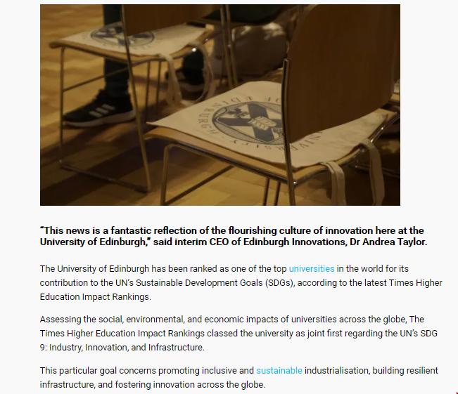 愛丁堡大學在全球工業、創新和基礎設施方面名列前茅.png